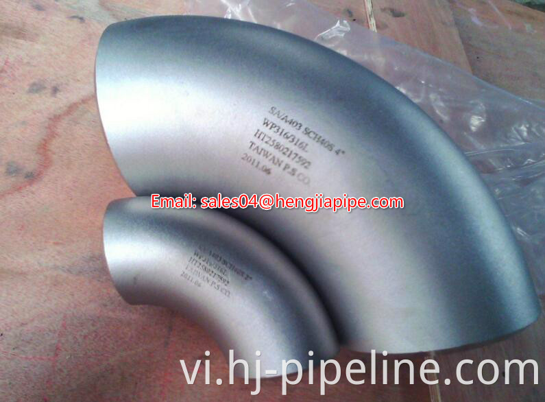 WP316/316L steel elbow
